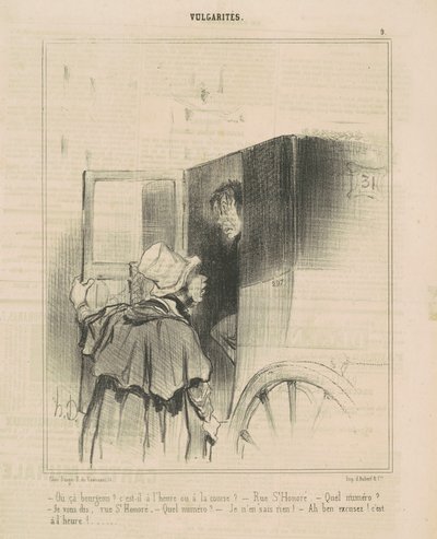 Eller er det borgerlig? Er det på tide eller... av Honoré Daumier