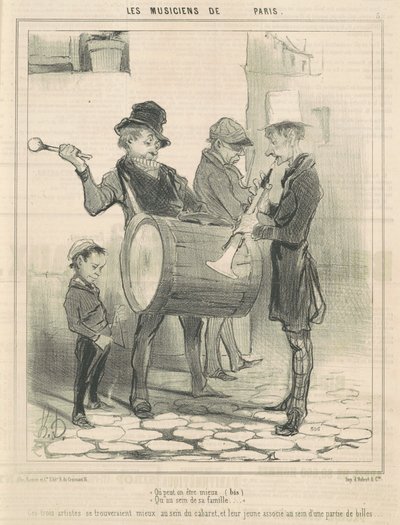 Eller kan vi bli bedre... av Honoré Daumier