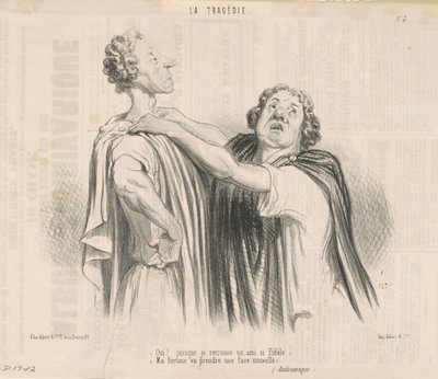 Ja! Siden jeg finner en så trofast venn... av Honoré Daumier