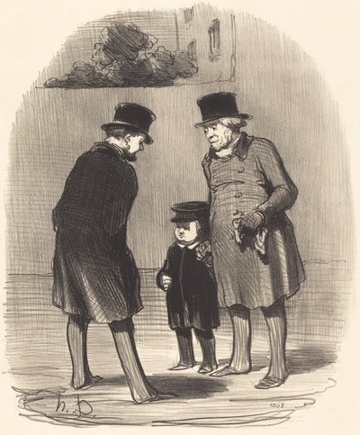Ja, Mr. Chapuzot... av Honoré Daumier