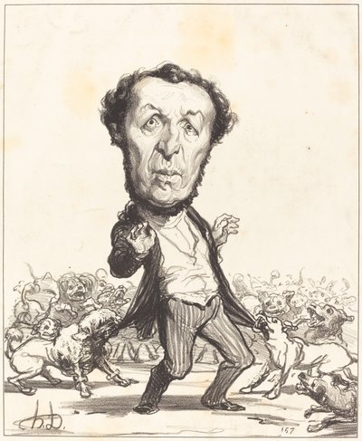 Ovide Remilly av Honoré Daumier
