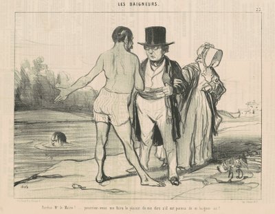 Unnskyld meg, herr ordfører! ... kan du ... av Honoré Daumier