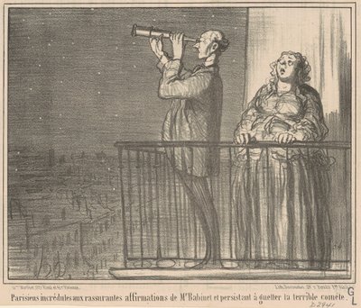 Utrolige parisere... av Honoré Daumier