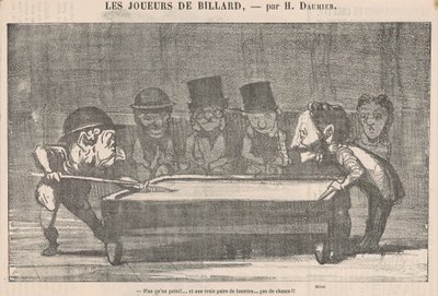 Mer enn ett poeng! ... Ingen sjanse!! av Honoré Daumier