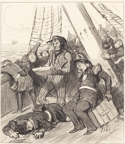 Flere nasjonalgarde som ikke hadde tenkt... av Honoré Daumier