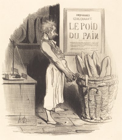 For nå ... er vi i trøbbel av Honoré Daumier