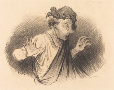 Hvem er disse slangene for... av Honoré Daumier