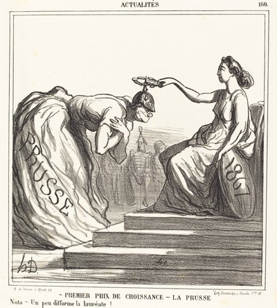 Førstepris for vekst - Preussen av Honoré Daumier