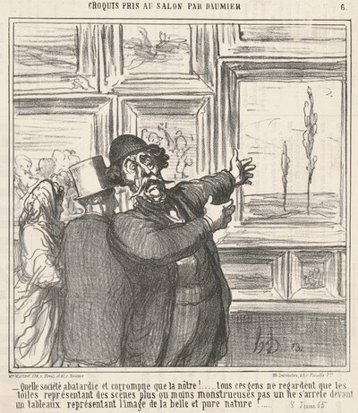 For et jævla og korrupt samfunn... av Honoré Daumier