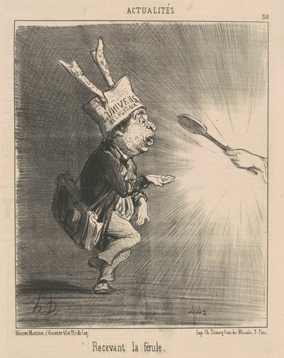 Mottar hylsen av Honoré Daumier