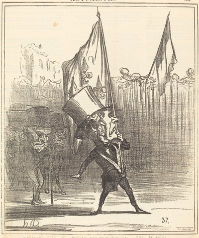 Se, men ikke rør den! av Honoré Daumier