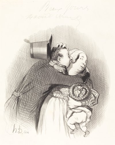 Landsmøte av Honoré Daumier