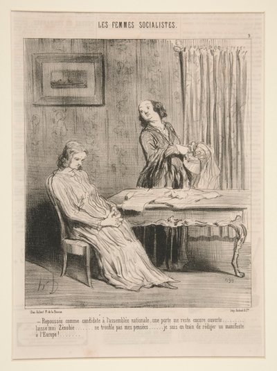 Avvist som kandidat til av Honoré Daumier