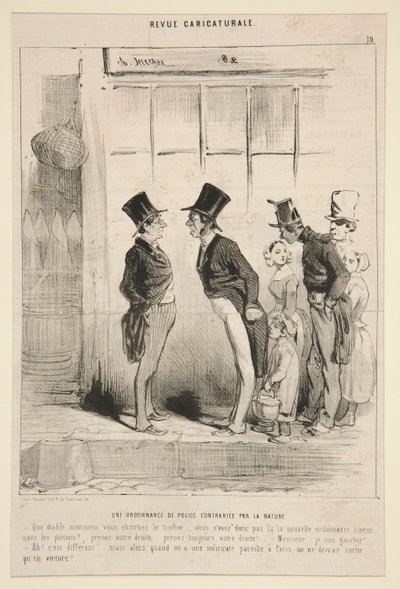Robert Macaire direktør for av Honoré Daumier