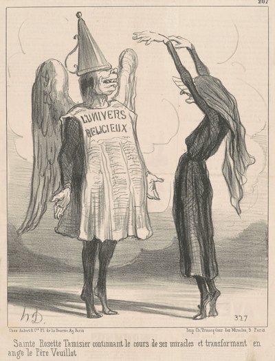 Saint Rosette Tamisier... av Honoré Daumier