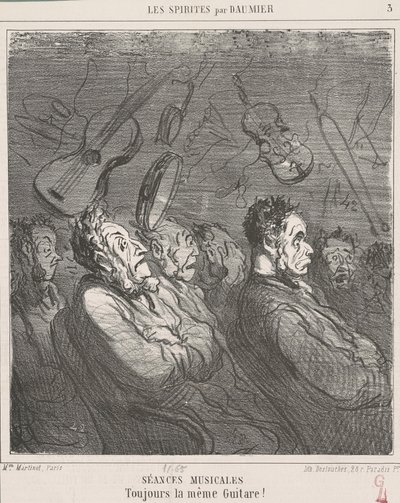 Musikalske økter av Honoré Daumier
