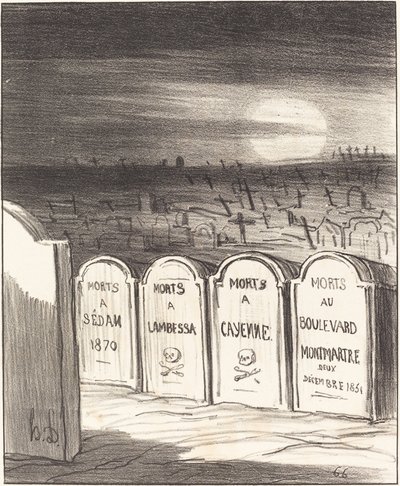 Firkantet Napoleon av Honoré Daumier