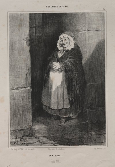 Fotgjengeren av Honoré Daumier