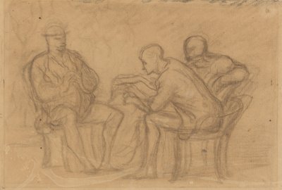 Lesingen av Honoré Daumier