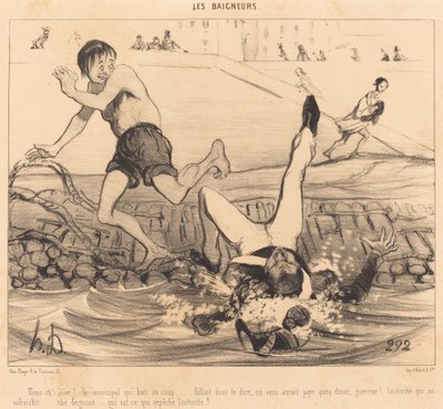 Her er ideen din! Kommunen som drikker en shot... av Honoré Daumier