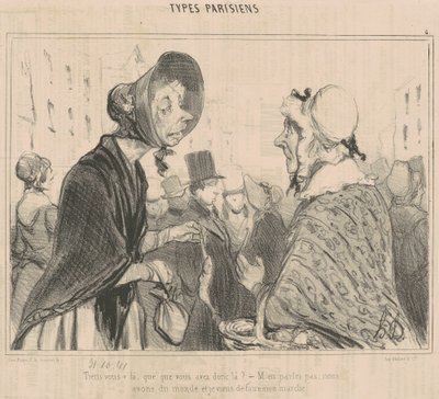 Sånn, hva har du? av Honoré Daumier