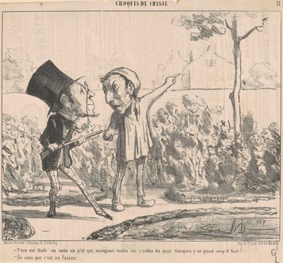 Ikke bry deg, her er en liten en... av Honoré Daumier