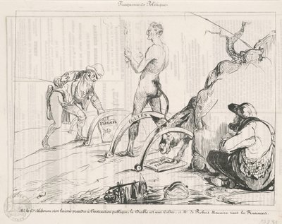Politiske feller av Honoré Daumier