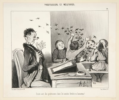 Trist skjebne til lærere? - #19 pf Professorer og sennep av Honoré Daumier