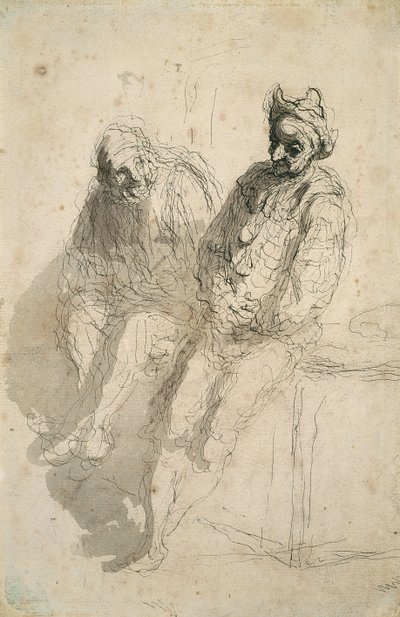 To akrobater To akrobater av Honoré Daumier