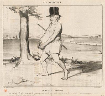 Et tillitsbrudd av Honoré Daumier