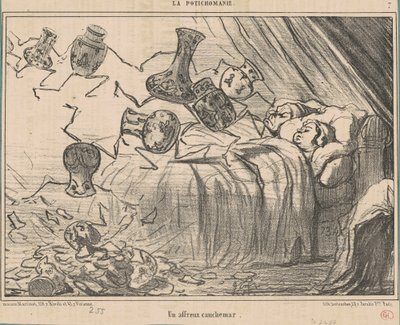 Et forferdelig mareritt av Honoré Daumier