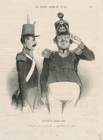 En fin dag av Honoré Daumier