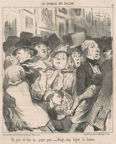 En dag vi ikke betaler av Honoré Daumier