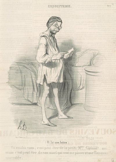 En date kan være... av Honoré Daumier