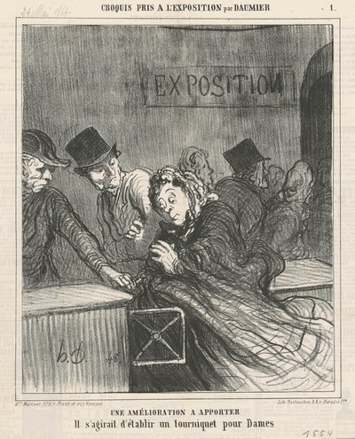 En forbedring som må gjøres av Honoré Daumier