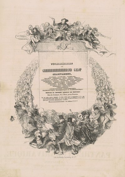 VOILLLLLLLLLLLA LE GRRRRRRRRRRRRRRAND galop charivarique av Honoré Daumier