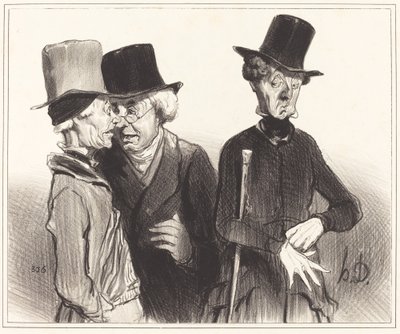 Så! du ble pensjonist, jeg lege, han... av Honoré Daumier