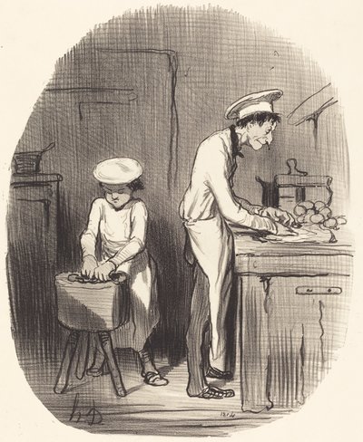 Kan du se gutt, du tar feil... av Honoré Daumier