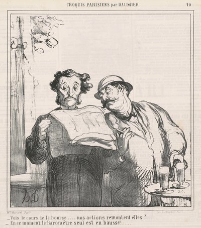 Se aksjekursen av Honoré Daumier