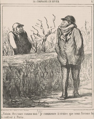 Nabo, er du som meg? ... av Honoré Daumier