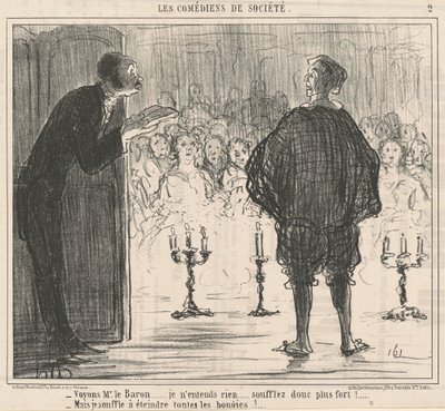 La oss se Mr. Baron... av Honoré Daumier