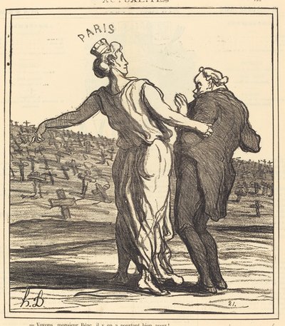 La oss se, herr Réac... av Honoré Daumier