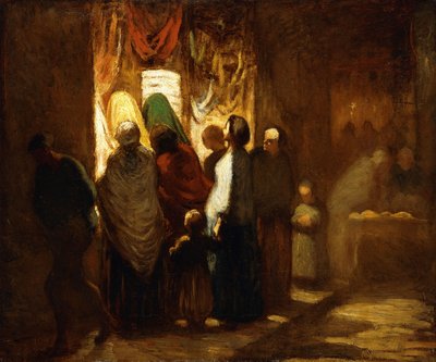 Vindu Shopping av Honoré Daumier