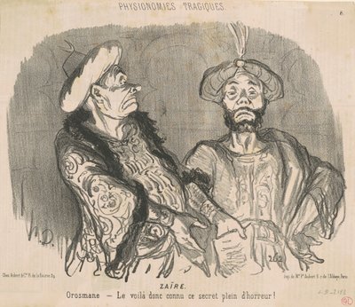 Zaire av Honoré Daumier