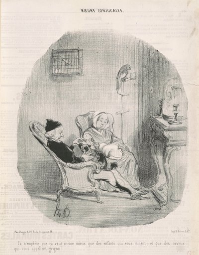 Likevel er det enda bedre.... av Honoré Daumier