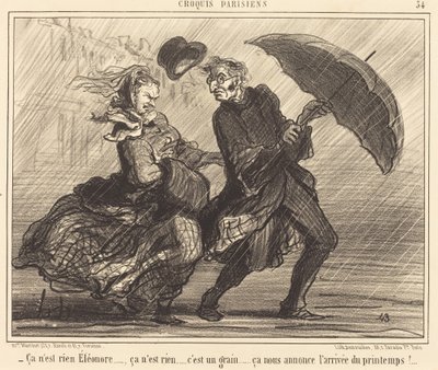det er ingenting Éléonore...det er ingenting... av Honoré Daumier
