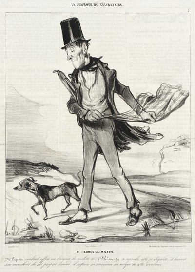Klokken 11 om formiddagen av Honoré Daumier