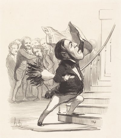A. Granier de Cassagnac av Honoré Daumier