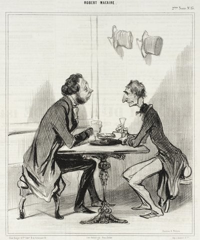 Uimotståelig argumentasjon... av Honoré Daumier