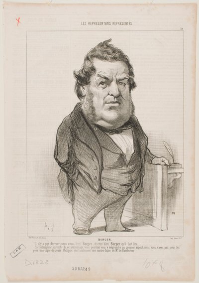 Hyrde av Honoré Daumier